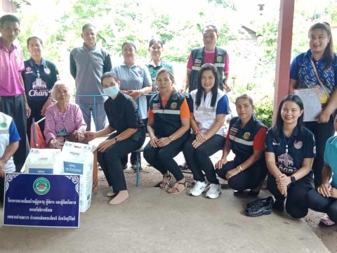 โครงตรวจเยี่ยมบ้านผู้สูงอายุ ผู้พิการ และผู้ด้อยโอกาศ