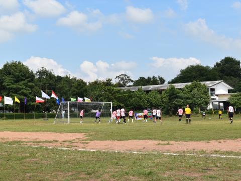 ภาพการแข่งขันกีฬาเยาวชนและประชาชน ต้านภัยยาเสพติด"ถาวรเกมส์"