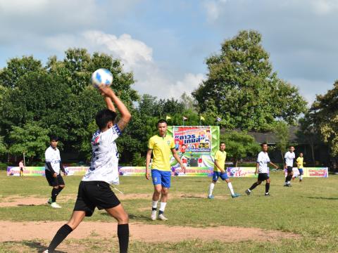 ภาพการแข่งขันกีฬาเยาวชนและประชาชน ต้านภัยยาเสพติด"ถาวรเกมส์"