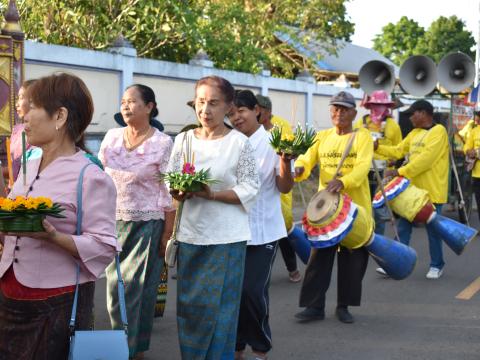 ภาพบรรยากาศงานประเพณีลอยกระทง"สมมาสายน้ำ คืนเพ็ง ประจำปี 2566