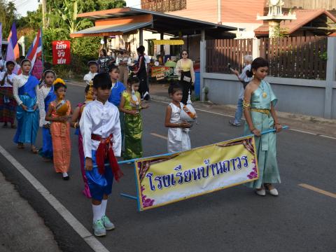 ภาพบรรยากาศงานประเพณีลอยกระทง"สมมาสายน้ำ คืนเพ็ง ประจำปี 2566