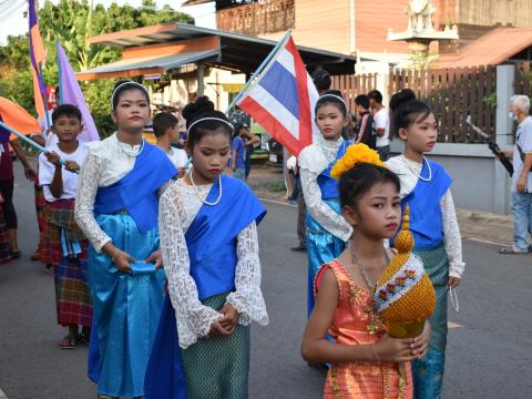 ภาพบรรยากาศงานประเพณีลอยกระทง"สมมาสายน้ำ คืนเพ็ง ประจำปี 2566