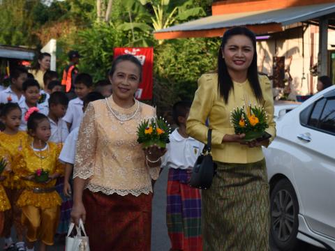 ภาพบรรยากาศงานประเพณีลอยกระทง"สมมาสายน้ำ คืนเพ็ง ประจำปี 2566