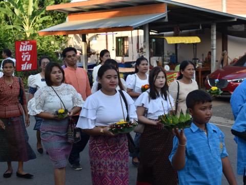 ภาพบรรยากาศงานประเพณีลอยกระทง"สมมาสายน้ำ คืนเพ็ง ประจำปี 2566