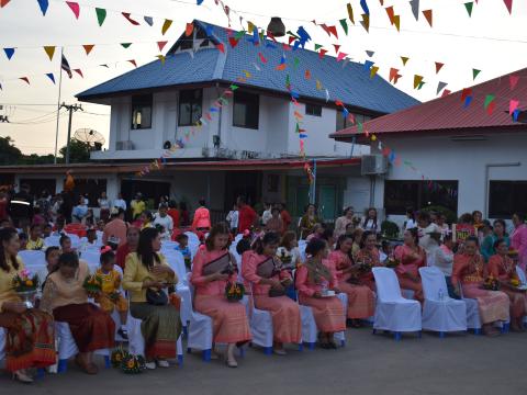 ภาพบรรยากาศงานประเพณีลอยกระทง"สมมาสายน้ำ คืนเพ็ง ประจำปี 2566