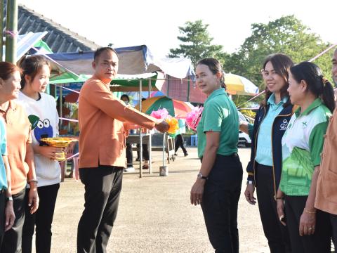 ภาพบรรยากาศงานเปิดตลาดนัดท้องถิ่นสีเขียว