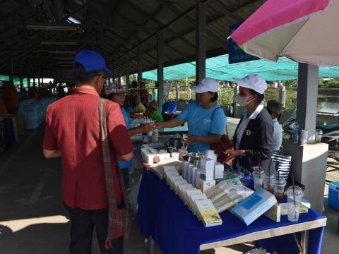 ภาพบรรยากาศงานเปิดตลาดนัดท้องถิ่นสีเขียว