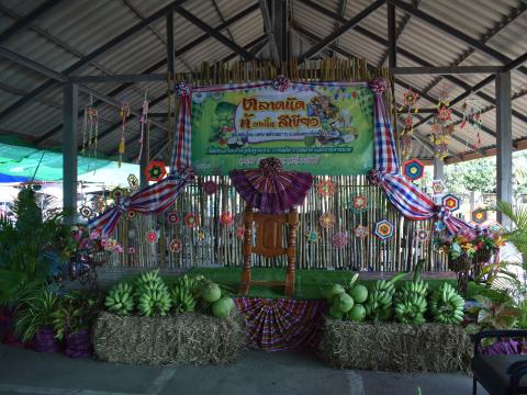 ภาพบรรยากาศงานเปิดตลาดนัดท้องถิ่นสีเขียว