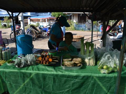 ภาพบรรยากาศงานเปิดตลาดนัดท้องถิ่นสีเขียว