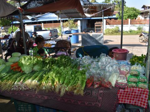 ภาพบรรยากาศงานเปิดตลาดนัดท้องถิ่นสีเขียว