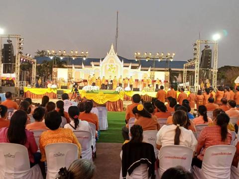 พิธีเปิดงานดอกฝ้ายคำบานที่เฉลิมพระเกียรติ