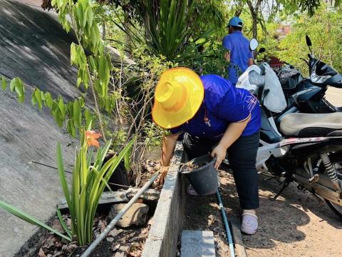 ทำความสะอาดเตรียมความพร้อม การจัดงานประเพณีขึ้นเขาหลุบ ประจำปี 2567