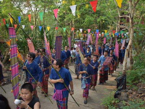 ประเภณีขึ้นเขาหลุบ ประจำปี 2567