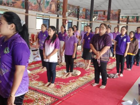 พิธีเจริญะระพุทธมนต์และเจริญจิตภาวนา เฉลิมพระเกียรติ สมเด็จพระนางเจ้า ฯ พระบรมราชินี