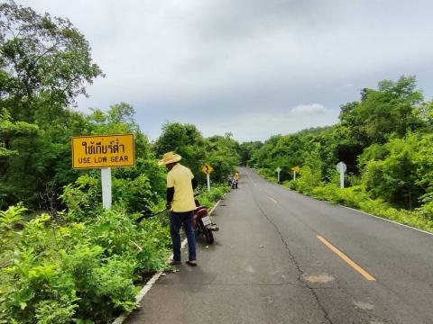 ปรับภูมิทัศน์ถนนเส้นทางระหว่าง บ้านถาวร - โคกสำราญ