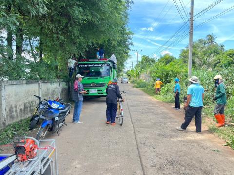 โครงการจิตอาสาพัฒนาหมู่บ้าน ประจำปีงบประมาณ 2567