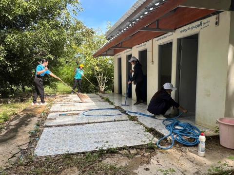 กิจกรรม"พลังสร้างสัปปายะสู่วัด" (Big Cleaning Day)