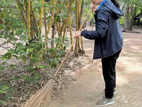 กิจกรรม"พลังสร้างสัปปายะสู่วัด" (Big Cleaning Day)