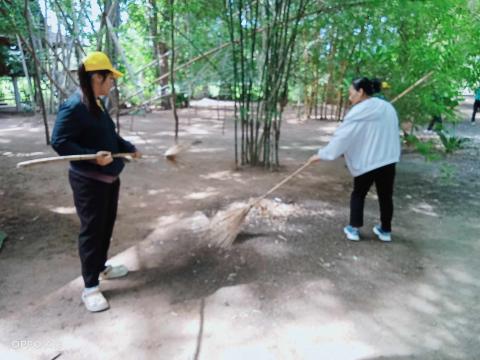 กิจกรรม"พลังสร้างสัปปายะสู่วัด" (Big Cleaning Day)