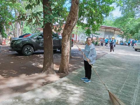 กิจกรรม"พลังสร้างสัปปายะสู่วัด" (Big Cleaning Day)