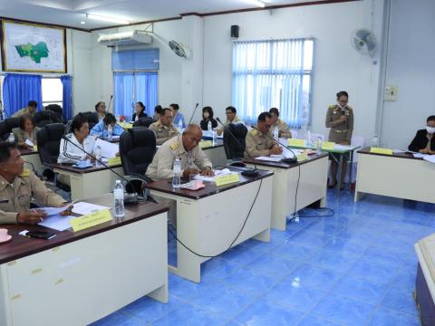 การประชุมสภาเทศบาลตำบลถาวร สมัยสามัญ