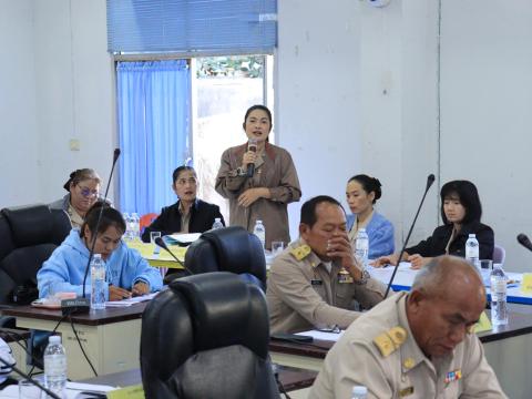 การประชุมสภาเทศบาลตำบลถาวร สมัยสามัญ