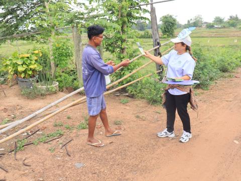 รณรงค์การไปใช้สิทธิเลือกตั้งสมาชิกสภาเทศบาล และนายกเทศมนตรีตำบลถาวร