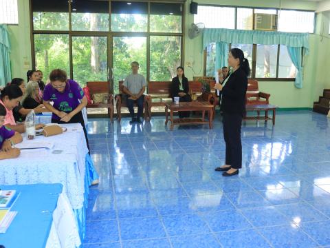 โครงการฝึกอบรมคณะกรรมการประจำหน่วยเลือกตั้ง