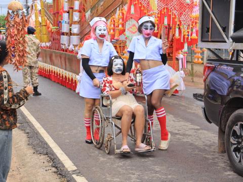 รวมสีสันการละเล่น #ประเพณีบุญบั้งไฟ ประจำปี 2568