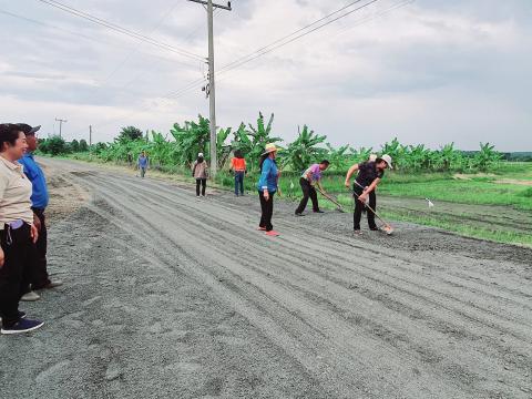 งพื้นที่ติดตามการปรับปรุงซ่อมแซมผิวจราจรถนนเส้น ถาวร-เจริญสุข