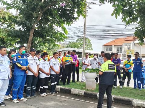 เข้ารับการตรวจมาตรฐานรถปฏิบัติการฉุกเฉินปี 2568