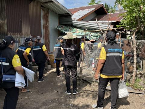 เดินรณรงค์ ระวังยุงลายและโรคไข้เลือดออก