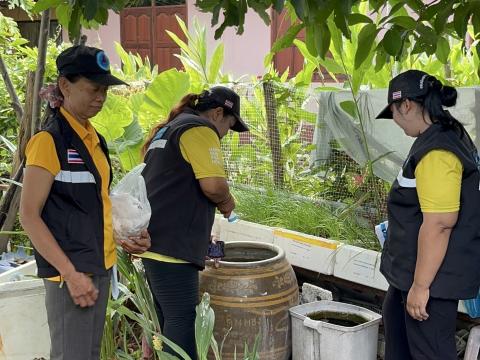 เดินรณรงค์ ระวังยุงลายและโรคไข้เลือดออก