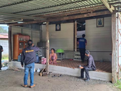 ตรวจการซ่อมบ้านพอเพียงตำบลถาวร