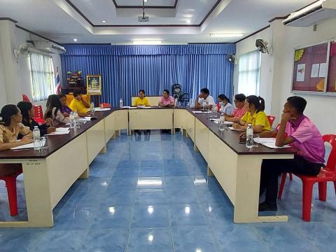ประชุมจัดทำร่างเทศบัญญัติงบประมาณรายจ่าย
